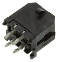 43045-0414 - MOLEX - 43045-0414 - Pin Header, Wire-to-Board, 3 mm, 2 Rows, 4 Contacts, Through Hole Straight