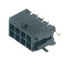 43045-1409 - MOLEX - 43045-1409 - Pin Header, Wire-to-Board, 3 mm, 2 Rows, 14 Contacts, Surface Mount Right Angle
