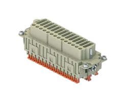 CDSHF42 - ILME - CDSHF42 - Heavy Duty Connector, CDSH Series, CDSH Class, Insert, 42 Contacts, Receptacle, Push Lock Socket