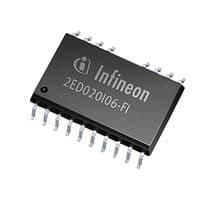 2ED020I06FIXUMA1 - INFINEON - 2ED020I06FIXUMA1 - IGBT Driver, High Side and Low Side, 1A, 14V to 18V Supply, 85ns/85ns Delay, SOIC-18