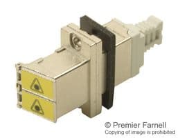 106115-1110 - MOLEX - 106115-1110 - Fiber Optic Adapter, LC Duplex, LC Duplex, Straight Adapter
