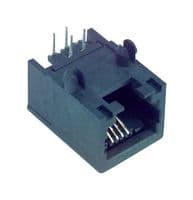 43202-8816 - MOLEX - 43202-8816 - Modular Connector, RJ45 Jack, 1 x 1 (Port), 8P8C, Cat3, Panel Mount, Through Hole Mount