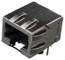 43202-8927 - MOLEX - 43202-8927 - Modular Connector, RJ45 Jack, 1 x 1 (Port), 8P8C, Cat3, Through Hole Mount