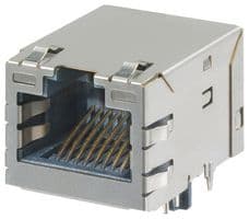 93769-8628 - MOLEX - 93769-8628 - Modular Connector, RJ45 Jack, 1 x 1 (Port), 8P8C, Cat5e, Panel Mount, Through Hole Mount
