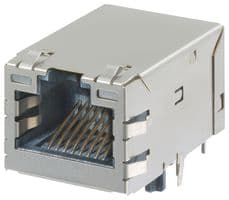 93755-5226 - MOLEX - 93755-5226 - Modular Connector, RJ45 Jack, 1 x 1 (Port), 8P8C, Cat5, Panel Mount, Through Hole Mount