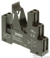SQ2V-07B - IDEC - SQ2V-07B - Relay Socket, DIN Rail, Screw, 8 Pins, 8 A, 300 V, RQ Series