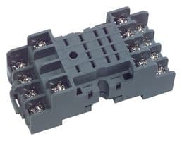 SY4S-05 - IDEC - SY4S-05 - Relay Socket, DIN Rail, Screw, 14 Pins, 7 A, 300 V, RU Series