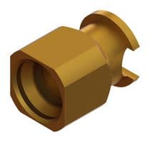 3811-40022 - AMPHENOL SV MICROWAVE - 3811-40022 - RF / Coaxial Connector, SMPS Coaxial, Straight Plug, Surface Mount Vertical, 50 ohm