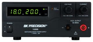 BK1688B - B&K PRECISION - BK1688B - Bench Power Supply, Adjustable, 1 Output, 1 V, 18 V, 0 A, 20 A