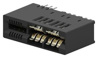 1-2214934-4 - TE CONNECTIVITY - 1-2214934-4 - Card Edge Connector, Dual Side, 1.57 mm, 4 (Power), 12 (Signal) Contacts, Through Hole Mount