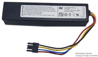 PICPALNB117 - FEY ELEKTRONIK - PICPALNB117 - Rechargeable Battery, 14.4 V, Lithium Ion, 3.35 Ah, 18650, Connector, 1