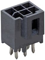 105310-1104 - MOLEX / PARTNER STOCK - 105310-1104 - Pin Header, Wire-to-Board, 2.5 mm, 2 Rows, 4 Contacts, Through Hole Straight