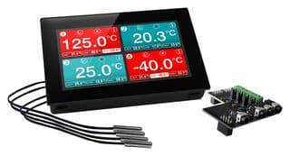 EL-SGD 43-ATP - LASCAR - EL-SGD 43-ATP - Data Logger, -40 to 125°C Measurement Range, Temperature, 4 Channel, 100K Samples, USB