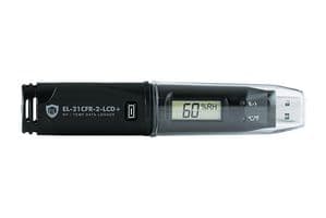 EL-21CFR-2-LCD+ - LASCAR - EL-21CFR-2-LCD+ - Data Logger, -35°C to 80°C Temp Range, 0 to 100%RH, Temperature, Humidity & Dew Point, 1 Channel
