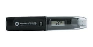 EL-21CFR-TP-LCD+ - LASCAR - EL-21CFR-TP-LCD+ - Data Logger, -40 to 125°C Measurement Range, Temperature Probe, 1 Channel, 32510 Samples, USB, LCD