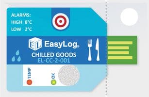 EL-CC-2-001 PK10 - LASCAR - EL-CC-2-001 PK10 - Data Logger, 8°C High Alarm Level, Temperature & Humidity, 1 Channel, 32637 Samples, USB