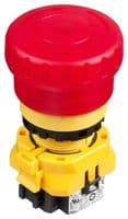 XW1E-LV402Q4R - IDEC - XW1E-LV402Q4R - Emergency Stop Switch, DPST-NC, Push-Pull, Solder, 5 A, 125 V