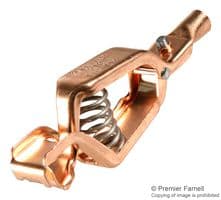 BU-21CPS - MUELLER ELECTRIC - BU-21CPS - Test Clip, Automotive, Solid Copper, 27 mm, 100 A
