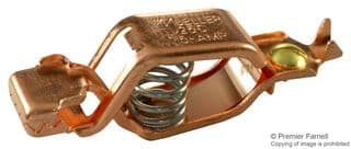 BU-25C - MUELLER ELECTRIC - BU-25C - Test Clip, Automotive, Solid Copper, 19 mm, 75 A