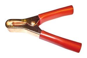 BU-46C-2 - MUELLER ELECTRIC - BU-46C-2 - Test Clip, Miniature, Plier Style, Copper, 29 mm, 75 A, Red