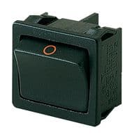 01802.1101-02 - MARQUARDT - 01802.1101-02 - Rocker Switch, On-Off, DPST, Non Illuminated, Panel Mount, White, 1800 Series
