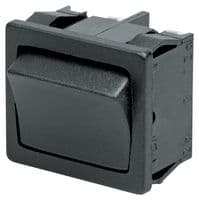01804.6121-00 - MARQUARDT - 01804.6121-00 - Rocker Switch, DPDT, Non Illuminated, Panel Mount, Black, 1800 Series