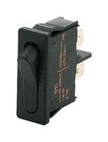 01911.1102-03 - MARQUARDT - 01911.1102-03 - Rocker Switch, On-Off, SPST, Non Illuminated, Panel Mount, Black, 1900 Series