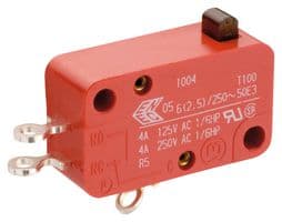 01004.0402-02 - MARQUARDT - 01004.0402-02 - Microswitch, Miniature, Pin Plunger, SPDT, Solder, 6 A