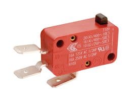01005.1004-01 - MARQUARDT - 01005.1004-01 - Microswitch, Miniature, Pin Plunger, SPDT, Quick Connect, 16 A