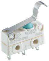 01045.5512-00 - MARQUARDT - 01045.5512-00 - Microswitch, Subminiature, Simulated Roller Lever, SPDT, Solder, 6 A
