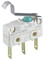 01045.6502-00 - MARQUARDT - 01045.6502-00 - Microswitch, Subminiature, Simulated Roller Lever, SPDT, Quick Connect, 6 A