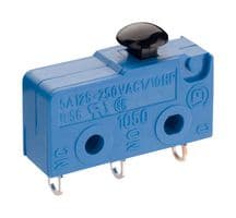 01050.1202-00 - MARQUARDT - 01050.1202-00 - Microswitch, Subminiature, Mushroom, SPDT, Quick Connect, 5 A