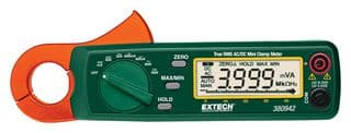 380942 - EXTECH INSTRUMENTS - 380942 - Clamp Meter, AC/DC Current, AC/DC Voltage, 30 A, 400 V, 400 V, True RMS
