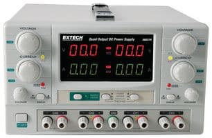 382270 - EXTECH INSTRUMENTS - 382270 - Bench Power Supply, Adjustable, Fixed, 4 Output, 0 V, 30 V, 0 A, 5 A