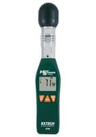 HT30 - EXTECH INSTRUMENTS - HT30 - Humidity Meter, Heat Stress WBGT, 0% to 100% Relative Humidity, 254 mm, 48.7 mm, 29.4 mm