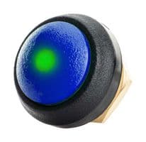 48-1-RB-G-BL-B - ITW SWITCHES - 48-1-RB-G-BL-B - Industrial Pushbutton Switch, Miniature, 48-EM Series, 13.6 mm, SPST-NO-DB, Momentary, Round Domed