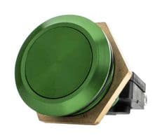 76-9513/4044G - ITW SWITCHES - 76-9513/4044G - Vandal Resistant Switch, 76-95 Series, 19.3 mm, SPDT-DB, Momentary, Round, Green