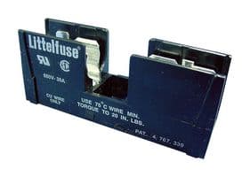 L60030M1C - LITTELFUSE - L60030M1C - Fuseholder, Cartridge, 1 Fuse, 30 A, 600 VAC, 600 VDC, Midget, Screw