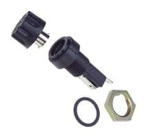 03420038H - LITTELFUSE - 03420038H - Fuseholder, Panel Mount, 250V, 20A, 3AG, Quick Connect, Fluted Knob