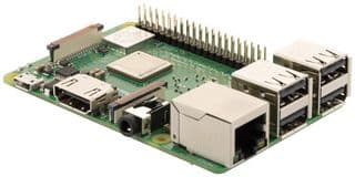 RPI3-MODBP - RASPBERRY-PI - RPI3-MODBP - SBC, Raspberry Pi3 B+, BCM2837B0, ARM Cortex-A53, 1GB RAM, MicroSD, Wifi, HDMI, 4xUSB 2.0 Ports