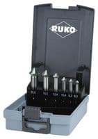 102790RO - RUKO - 102790RO - Drill Bit Set, Countersinker, HSS, 6.3 mm - 20.5 mm, 6 Piece