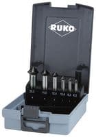 102790PRO - RUKO - 102790PRO - Drill Bit Set, Countersinker, Runa Tec Coating, 6.3 mm - 20.5 mm, 6 Piece