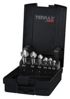 A102152RO - RUKO - A102152RO - Drill Bit Set, Countersinker, HSS, 6.3 mm - 20.5 mm, 6 Piece