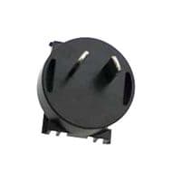 AC PLUG-AU - MEAN WELL - AC PLUG-AU - Power Supply Accessory, Interchangeable AC Input Plug, AU, GE12 Series