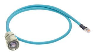 C-RJFTV5E1706MG15 - CINCH CONNECTIVITY SOLUTIONS - C-RJFTV5E1706MG15 - Ethernet Cable, IP68, Cat5e, RJ45 Plug to RJ45 Plug, 1.5 m, 4.9 ft