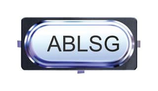 ABLSG-12.000MHZ-D2Y-T - ABRACON - ABLSG-12.000MHZ-D2Y-T - Crystal, ABLSG Series, 12 MHz, 20 ppm, 30 ppm, 18 pF