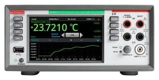 DAQ6510/7700 DEMO - KEITHLEY - DAQ6510/7700 DEMO - Data Acquisition Unit, 20 Channels, 1 MSPS, 240 V, 50 MHz, 107.2 mm