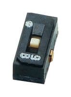 CAS-120TA - NIDEC COMPONENTS - CAS-120TA - Slide Switch, SPDT, On-On, Surface Mount, CAS Series, 100 mA