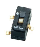 CAS-120TB - NIDEC COMPONENTS - CAS-120TB - Slide Switch, SPDT, On-On, Surface Mount, CAS Series, 100 mA