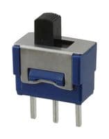 8SS1012-Z - NIDEC COMPONENTS - 8SS1012-Z - Slide Switch, Sub-Miniature, SPDT, On-On, Through Hole, 8SS Series, 6 A, 125 V